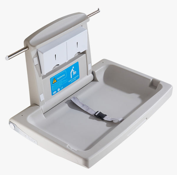 Mudador horizontal PL-H, con dispensador de toalla húmeda, BATH CARE II