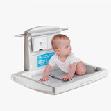Mudador horizontal PL-H, con dispensador toallitas húmedas, BATH CARE II | IVA incl.