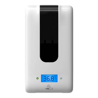 Totem Regulable con Dispensador Automático y Termómetro Non Touch & Temp V1200 | IVA incl.