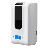 Totem Regulable con Dispensador Automático y Termómetro Non Touch & Temp V1200 | IVA incl.
