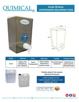 Dispensador de Alc. Gel y Jabón ADQ SMOKE V1000 | IVA incl.