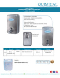 Dispensador Jabón Platinum V800 cc | IVA incl.