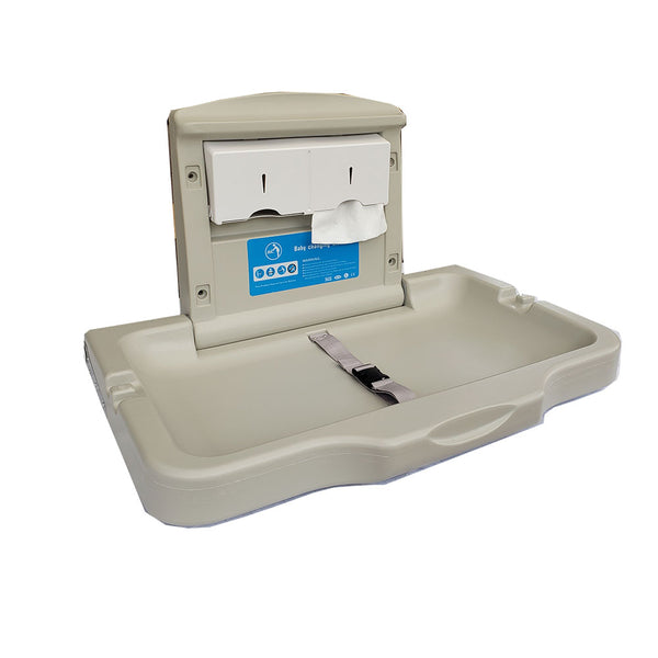 Mudador horizontal PL-H, con dispensador de toalla húmeda, BATH CARE